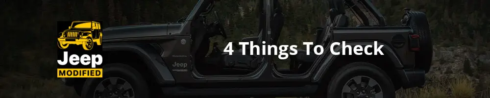 4 Things To Check 