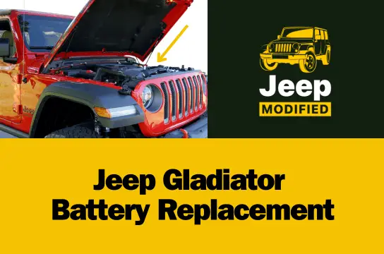 Jeep Gladiator Battery Replacement