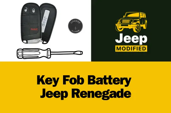 Key Fob Battery Jeep Renegade