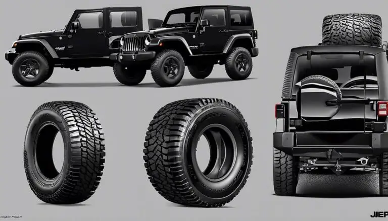 Jeep Wrangler Tire Sizes